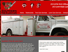 Tablet Screenshot of clarksvilletreecare.com